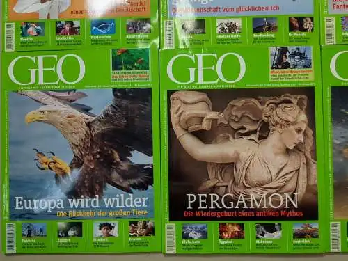 GEO Magazin Jahrgang 2011, Hefte 1-12 (komplett), Gaede, Gruner + Jahr