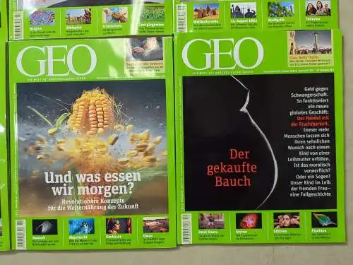 GEO Magazin Jahrgang 2011, Hefte 1-12 (komplett), Gaede, Gruner + Jahr