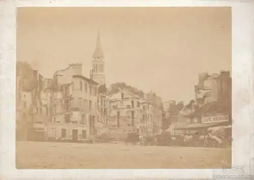 Fotografie P. L. - Ruines et Eglise Saint-Clodoald de Saint-Cloud, Fotografie