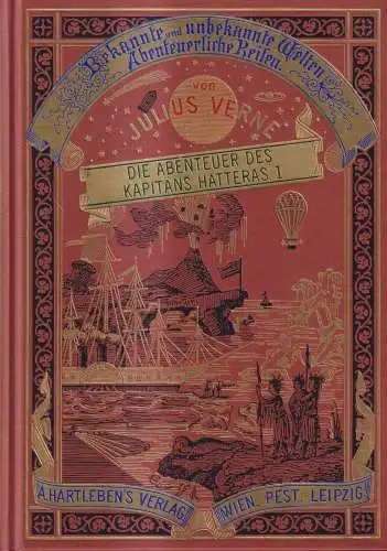 Buch: Die Abenteuer des Kapitäns Hatteras. Band I, Jules Verne, 1991