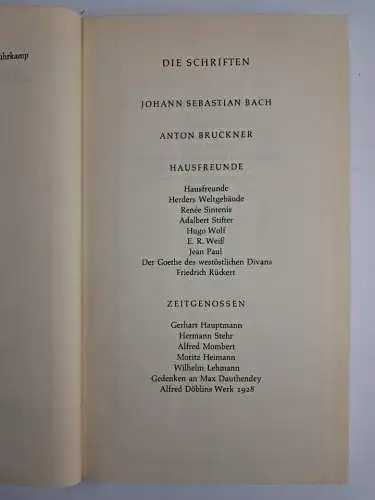 Buch: Gedichte und Prosa, Oskar Loerke, 2 Bände, 1958, Suhrkamp Verlag