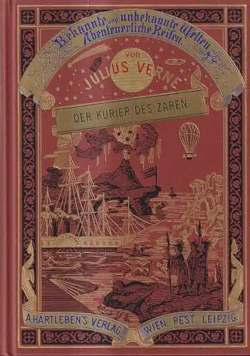 Buch: Der Kurier des Zaren, Jules Verne, 1991, Deutscher Bücherbund