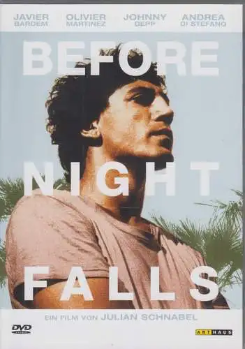 DVD: Before Night Falls. 2004, Julian Schnabel, Javier Bardem, Johnny Depp, gut