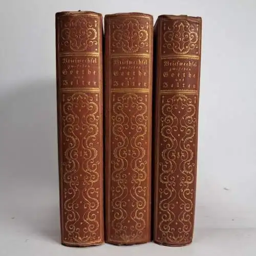 Buch: Der Briefwechsel zwischen Goethe und Zelter, 2 Bände, Insel Verlag, 1913ff