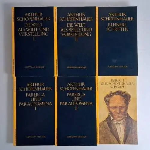 Buch: Arthur Schopenhauer - Werke in fünf Bänden, 1991, Haffmans Taschenbuch