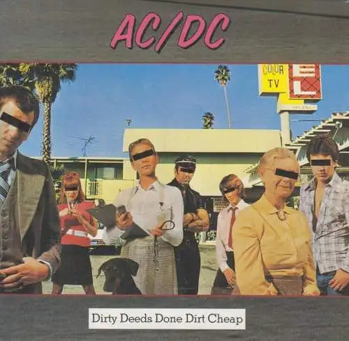 CD: AC/DC, Dirty Deeds Done Dirt Cheap. Warner Music, gebraucht, gut