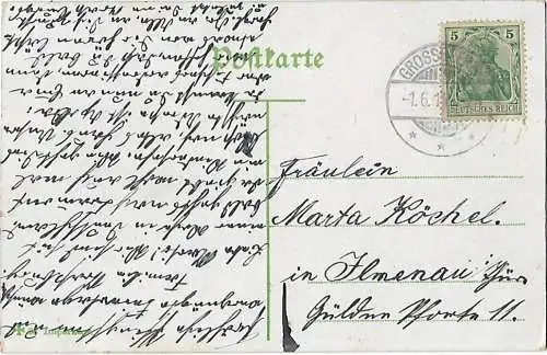 AK Berlin. Leipziger Platz. ca. 1914, Postkarte. Ca. 1914, gebraucht, gut