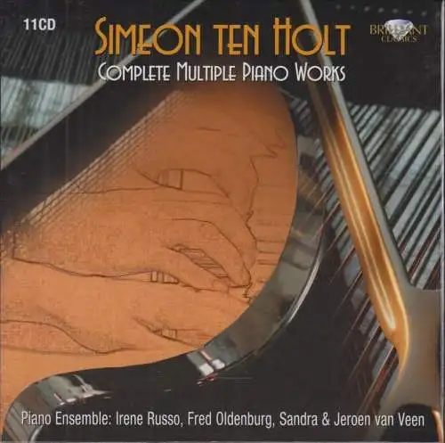 CD-Box: Simeon ten Holt, Complete multiple Piano Works, 2012, 11 CDs, sehr gut