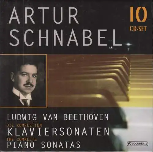 CD-Box: Artur Schnabel, Beethoven. Die kompletten Klaviersonaten, 10 CDs, gut