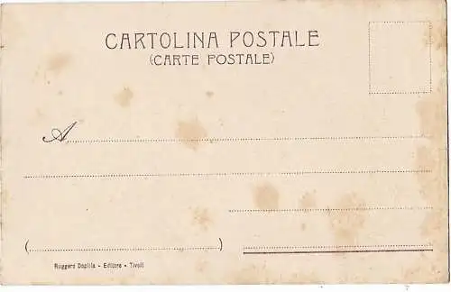 AK Castel Gandolfo. Lago D Albano. ca. 1908, Postkarte. Ca. 1908, gebraucht, gut