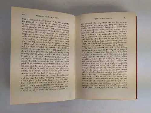 Buch: Transformation Or, The Romance of Monte Beni. Nathaniel Hawthorne, 1860