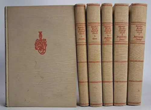 Buch: Annette von Droste-Hülshoff - Sämtliche Werke, 1925, G. Müller, 6 Bände