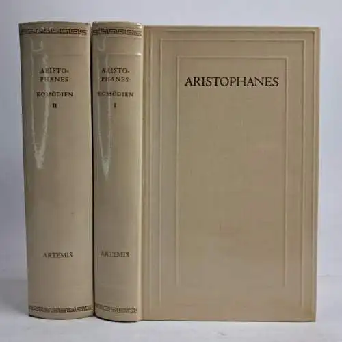 Buch: Aristophanes - Sämtliche Komödien, 2 Bände, 1952, Artemis, gebraucht, gut