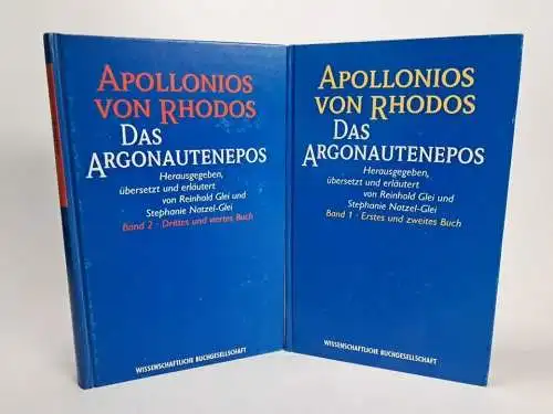 Buch: Das Argonautenepos, Apollonios von Rhodos, 1996, 2 Bände, WBG