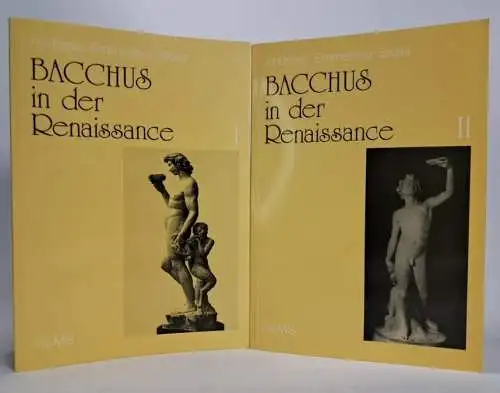 Buch: Bacchus in der Renaissance I+II, Andreas Emmerling-Skala, 1994, Olms