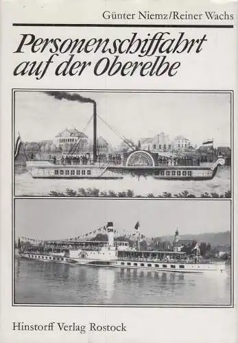 Buch: Personenschifffahrt auf der Oberelbe, Niemz, Günter, 1980, Hinstorff