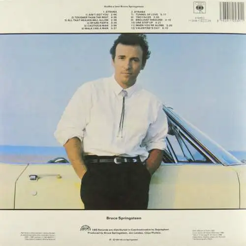 LP: Bruce Springsteen - Tunnel Of Love, 1987, Supraphon - 11 0539-1 311, Vinyl