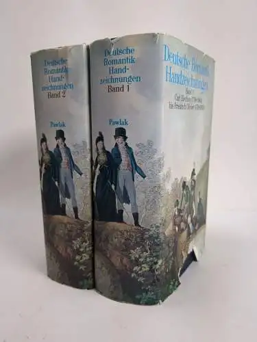 Buch: Deutsche Romantik Handzeichnungen, Bernhard, Marianne. 2 Bände, 1975