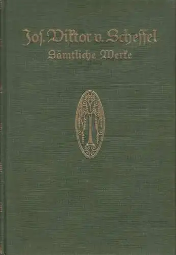 Buch: Sämtliche Werke, Scheffel, Joseph Victor von, gebraucht, gut