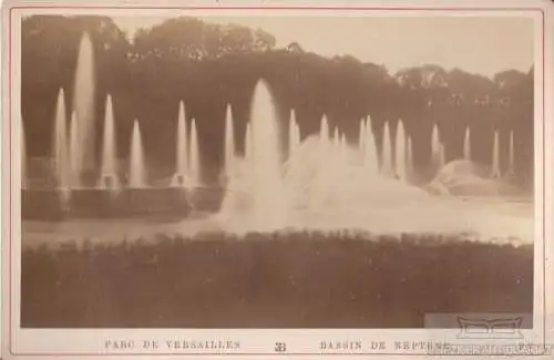 Fotografie P. V. 38 - Parc de Versailles, Bassin de Neptune (Paris), Fotografie