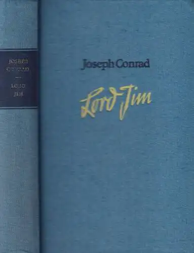 Buch: Lord Jim, Conrad, Joseph. 1963, Aufbau-Verlag, gebraucht, gut