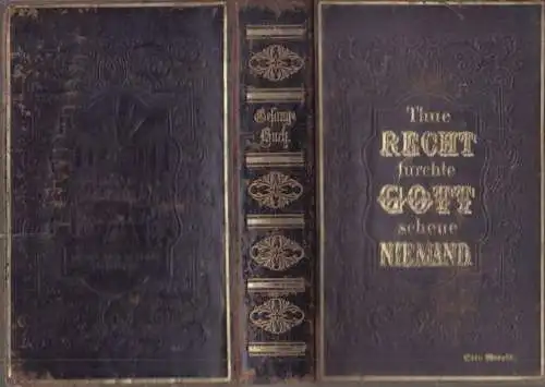 Buch: Sammlung geistlicher Lieder. 1870, Driemel, gebraucht, gut