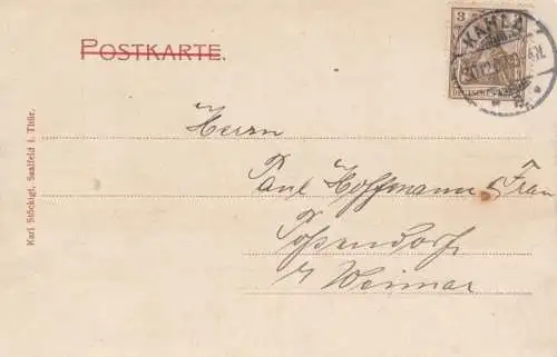 AK Herzliche Glückwünsche zum Jahreswechsel sendet Ernst Heinecke... Postkarte