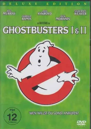 Doppel-DVD: Ghostbusters I und II. 2016, Bill Murray, Dan Akroyd, u.a., gut