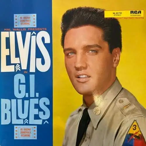 LP: Elvis - G.I. Blues, Soundtrack, 1984, RCA International - NL 83735, Vinyl