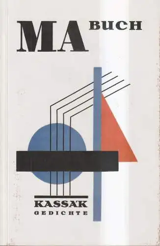 Buch: MA-Buch, Gedichte, Ludwig Kassak, Faksimile von 1923, Sturm, Kassak-Museum