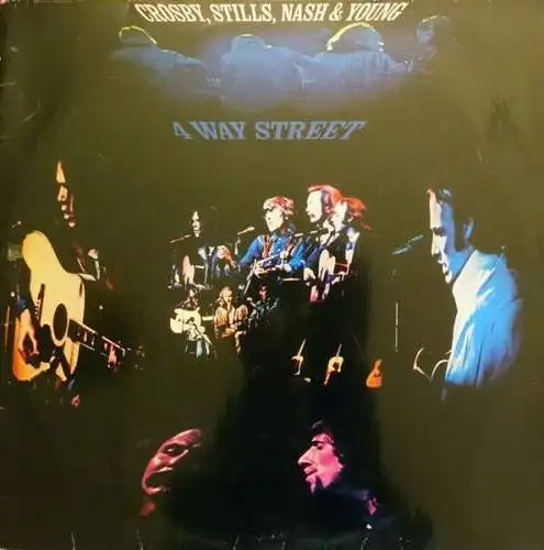 Doppel-LP: Crosby, Stills, Nash & Young - 4 Way Street, 1977, Atlantic - 60 003