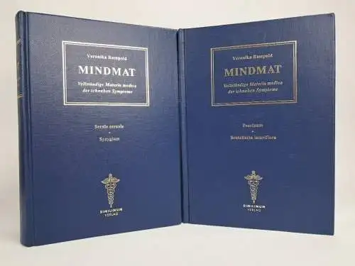 Buch: Mindmat 1-2, Materia medica der ichnahen Symptome, V. Rampold, Similimum