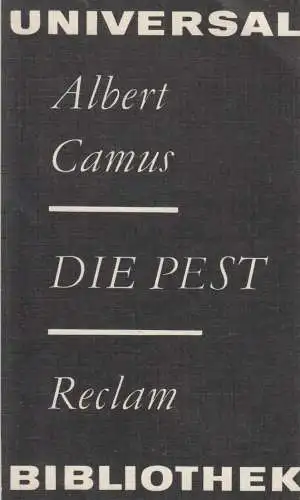 Buch: Die Pest, Camus, Albert. Reclams Universal-Bibliothek, 1976, gebraucht gut