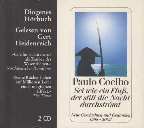 Doppel-CD: Paulo Coelho - Sei wie ein Fluß, der still die Nacht durchströmt