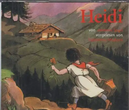 CD-Box: Johanna Spyri - Heidi. 2006, Gelesen von Fabienne Hadorn, 5 CDs, gut