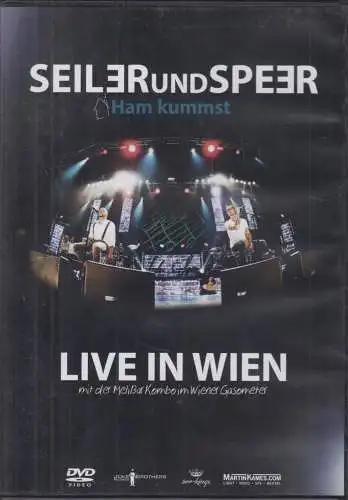 Musik-DVD: Seiler und Speer, Ham Kummst - Live in Wien. 2015, Joke Brothers