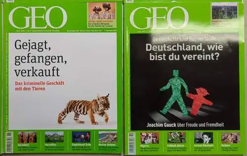 GEO Magazin Jahrgang 2010, Hefte 1-12 (komplett), Gaede, Gruner + Jahr