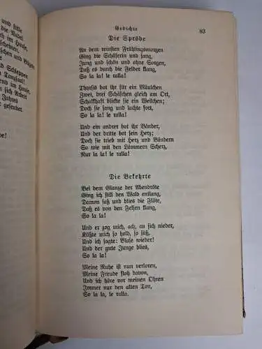 Buch: Goethes Werke in sechs Bänden, 1910, Insel, 6 Bände, Halblederausgabe