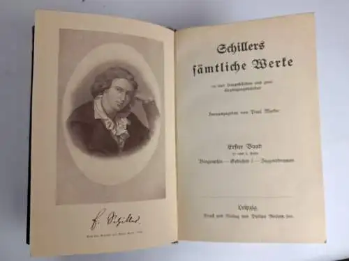 Buch: Friedrich Schiller - Sämtliche Werke in vier Bänden, Reclam, 3 Bände