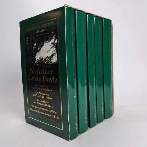 Buch: Sämtliche Sherlock Holmes Geschichten in 5 Bänden, Arthur Conan Doyle