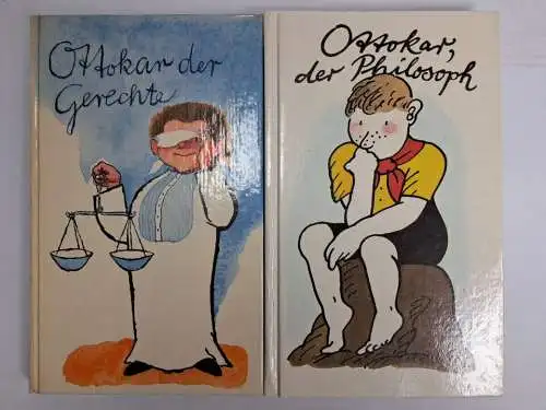 9 DDR Kinderbücher: Nele; Ottokar; Alfons Zitterbacke; Spuk unterm Riesenrad ..