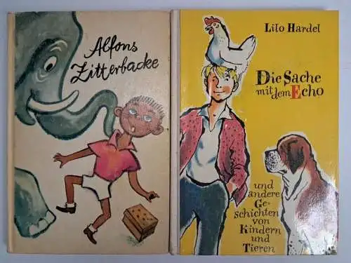 9 DDR Kinderbücher: Nele; Ottokar; Alfons Zitterbacke; Spuk unterm Riesenrad ..