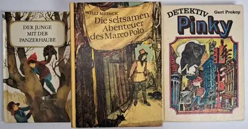 9 DDR Kinderbücher: Nele; Ottokar; Alfons Zitterbacke; Spuk unterm Riesenrad ..