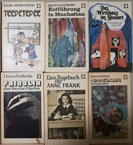 30 Bände Alex Taschenbücher: Pippi Langstrumpf, Das Tagebuch der Anne Frank...