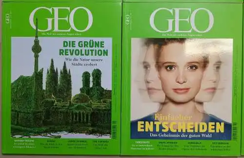 GEO Magazin Jahrgang 2017, Hefte 1-12 (komplett), Gaede, Gruner + Jahr