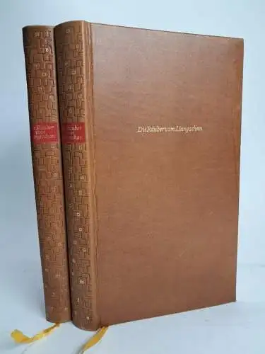 Buch: Die Räuber vom Liangschan, Johanna Herzfeldt (Hrsg.), 1968, Insel, 2 Bände