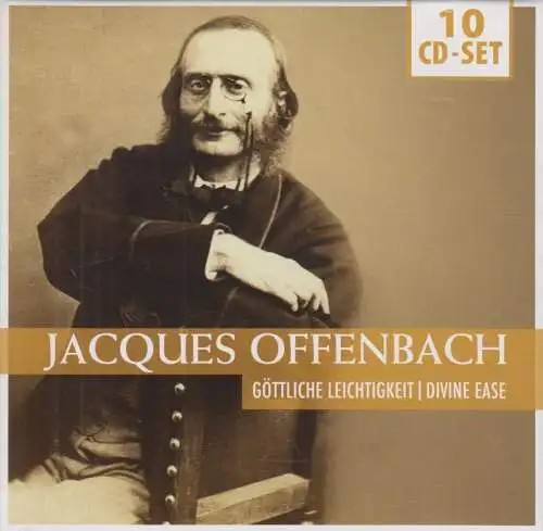 CD-Box: Jaques Offenbach, Göttliche Leichtigkeit. 10 CDs, Membran Music, gut