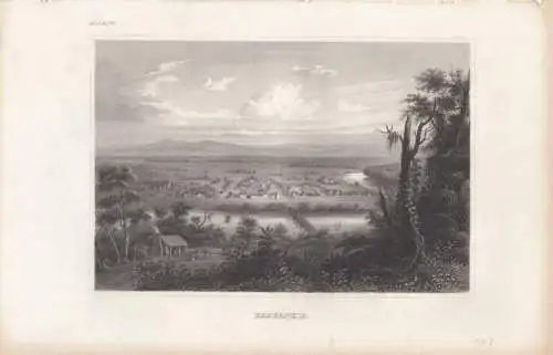 Kaskaskia. aus Meyers Universum, Stahlstich. Kunstgrafik, 1850, gebraucht, gut