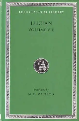 Buch: Lucian - Volume III, LCL 432, Harvard University Press, 2001