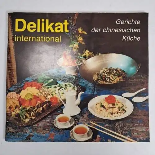 5 Hefte Delikat international: Indisch, Mexikanisch, Chinesisch, Japanisch ...